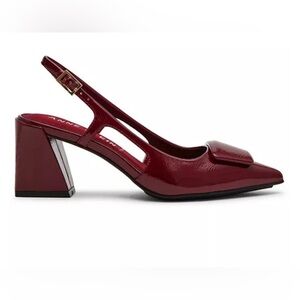 Anne Klein Renetta Slingback Block Heel Pumps